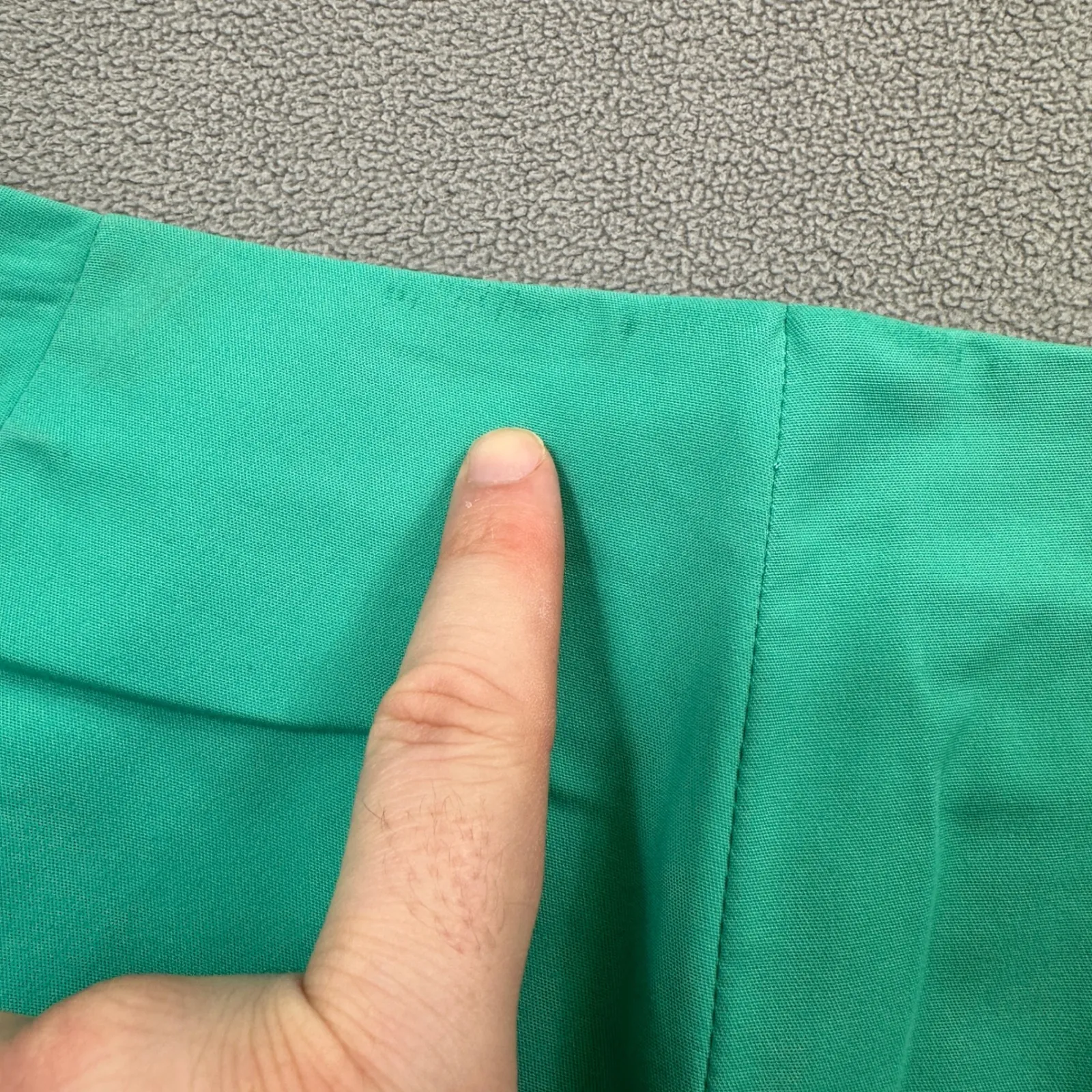 Lafayette 148 Cropped Bleeker Pants 4 Women Green Cotton Blend Dress New York - Image 10