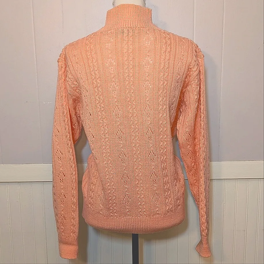 Northern Isles Vintage Sweater Pink Size Medium Size L - Image 7