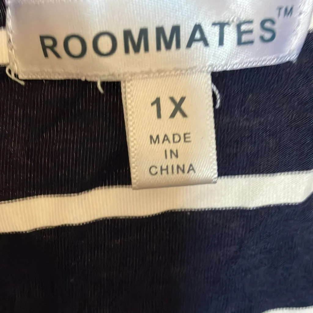 FINAL MARKDOWN Roommates 3/4 Sleeve detailed Blouse 1x - Image 7