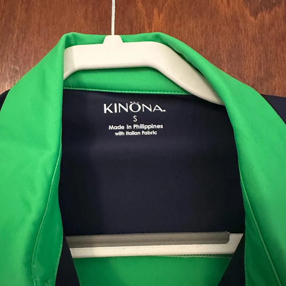 KINONA BUTTON UP BEATY GOLF POLO SHIRT SIZE S - Image 4