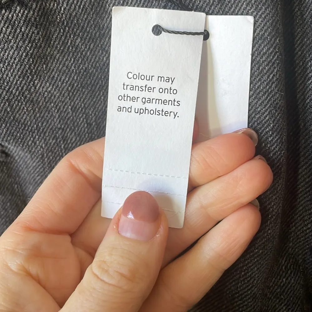 NWT Topshop Rigid Denim Cycling Shorts - Image 9