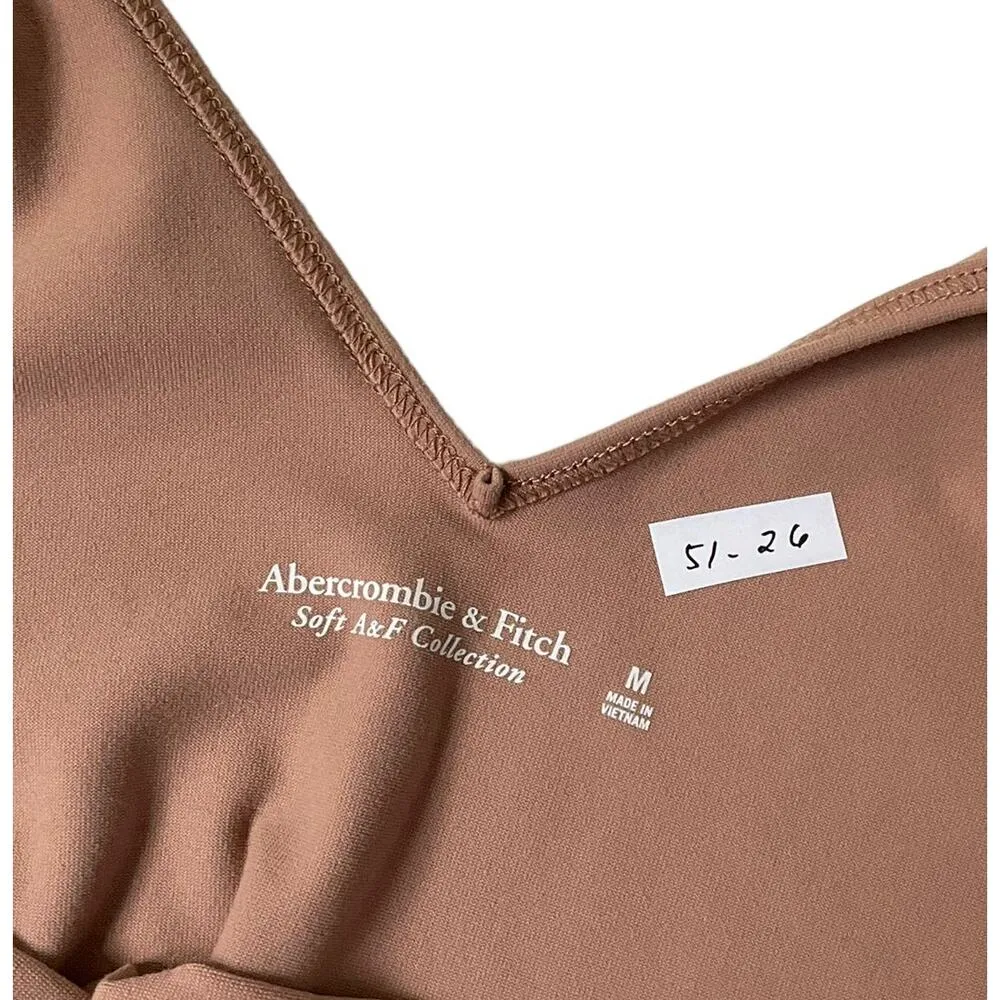 Abercrombie & Fitch Brown Bodysuit Soft Collection Women's Size Medium | 51-26 - Image 4