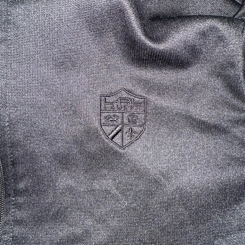 Ralph Lauren Active Vintage Colorblock Zip Up Sweater LARGE - Image 6