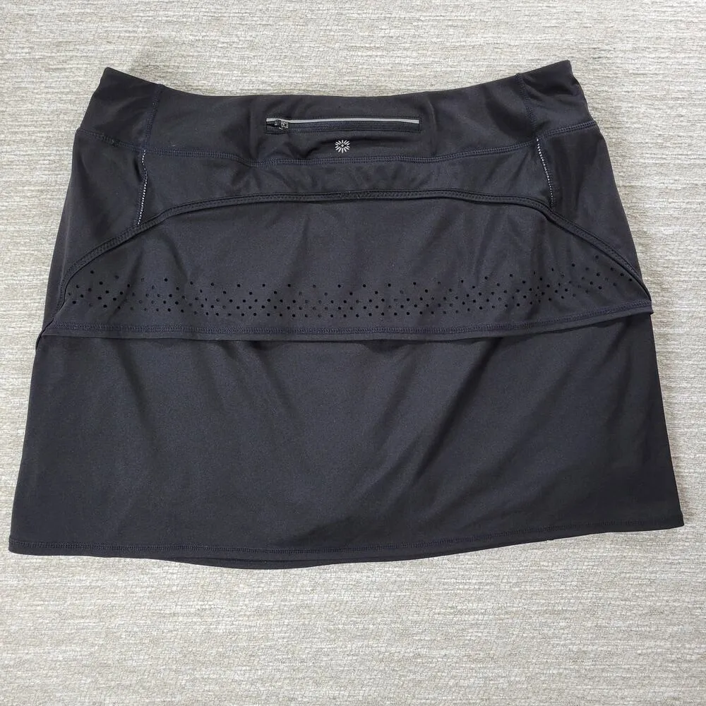 Tangerine Activewear Skort Womens XXL Black Fitness Tennis Workout Golf Running - Image 10