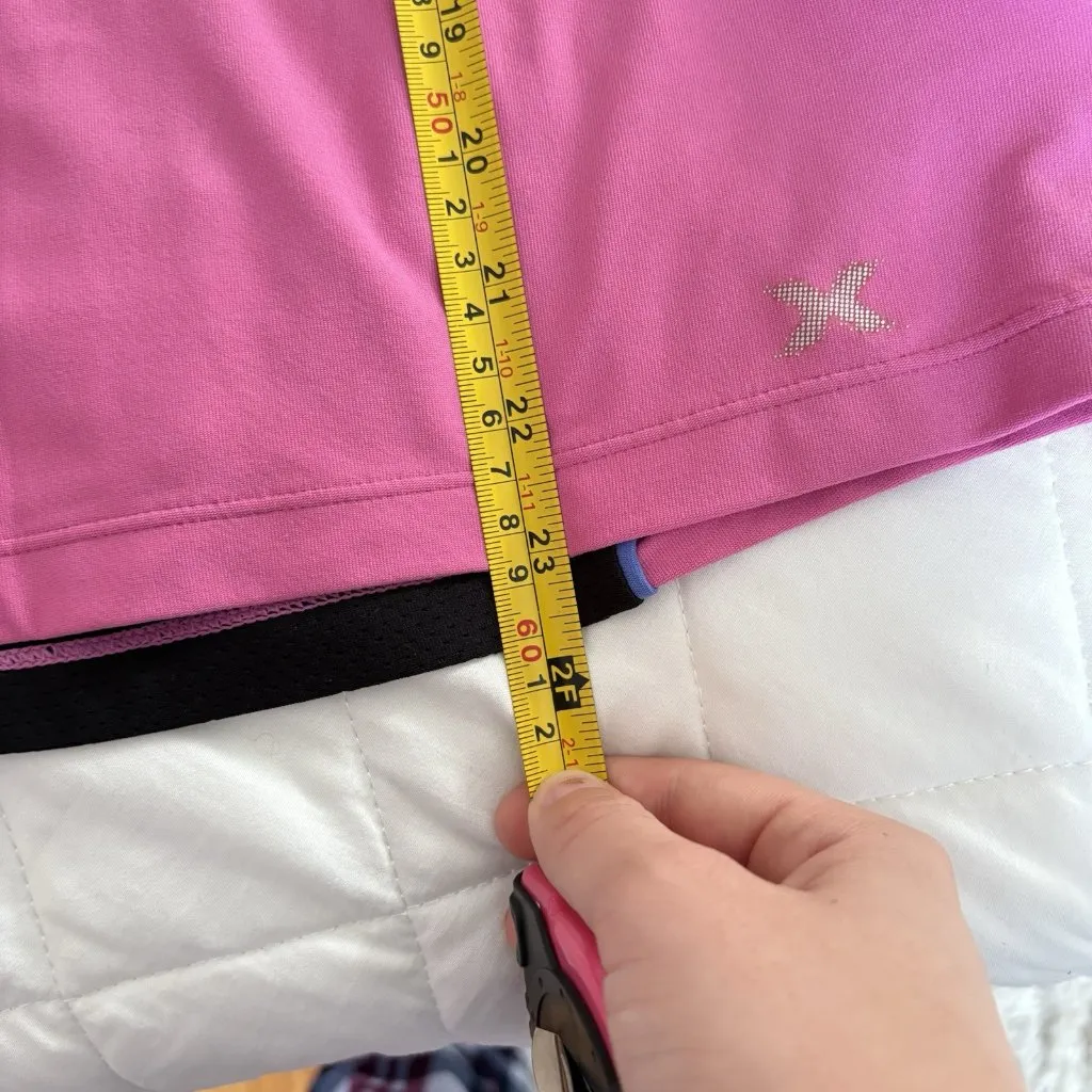 Xersion Womens Size Small Tank Top Pink Sleeveless Built In Bra Activewear Yoga - Image 5