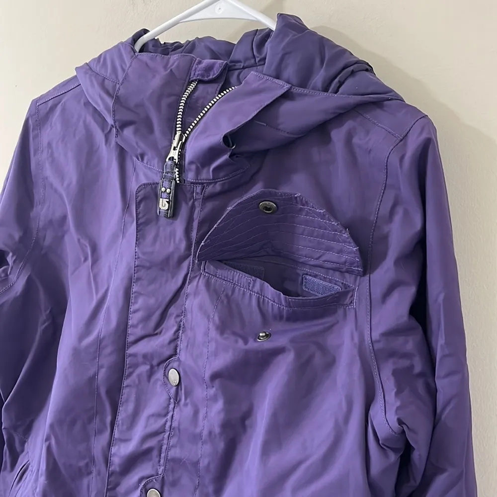 Burton Dry Ride Purple Snow Ski Snowboard Jacket Size Medium - Image 14