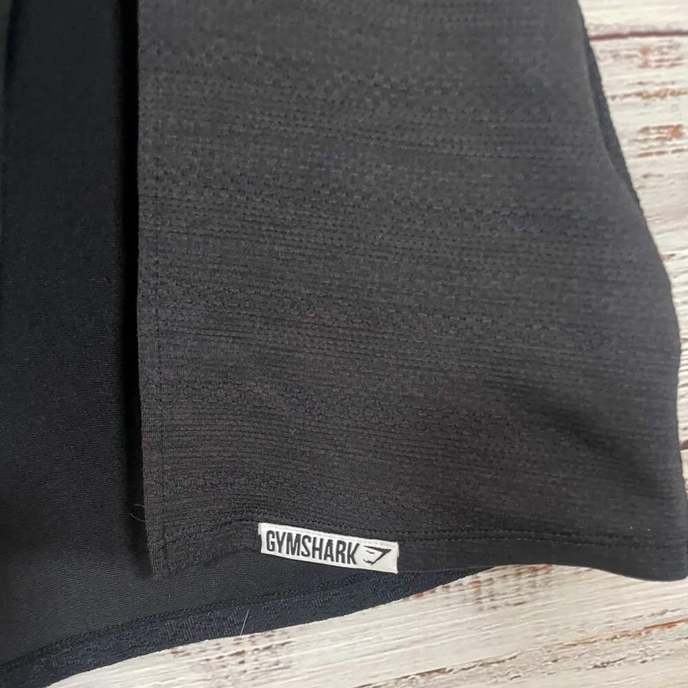 Gymshark Black Racerback Training Tank, EUC, Size XS - Image 4