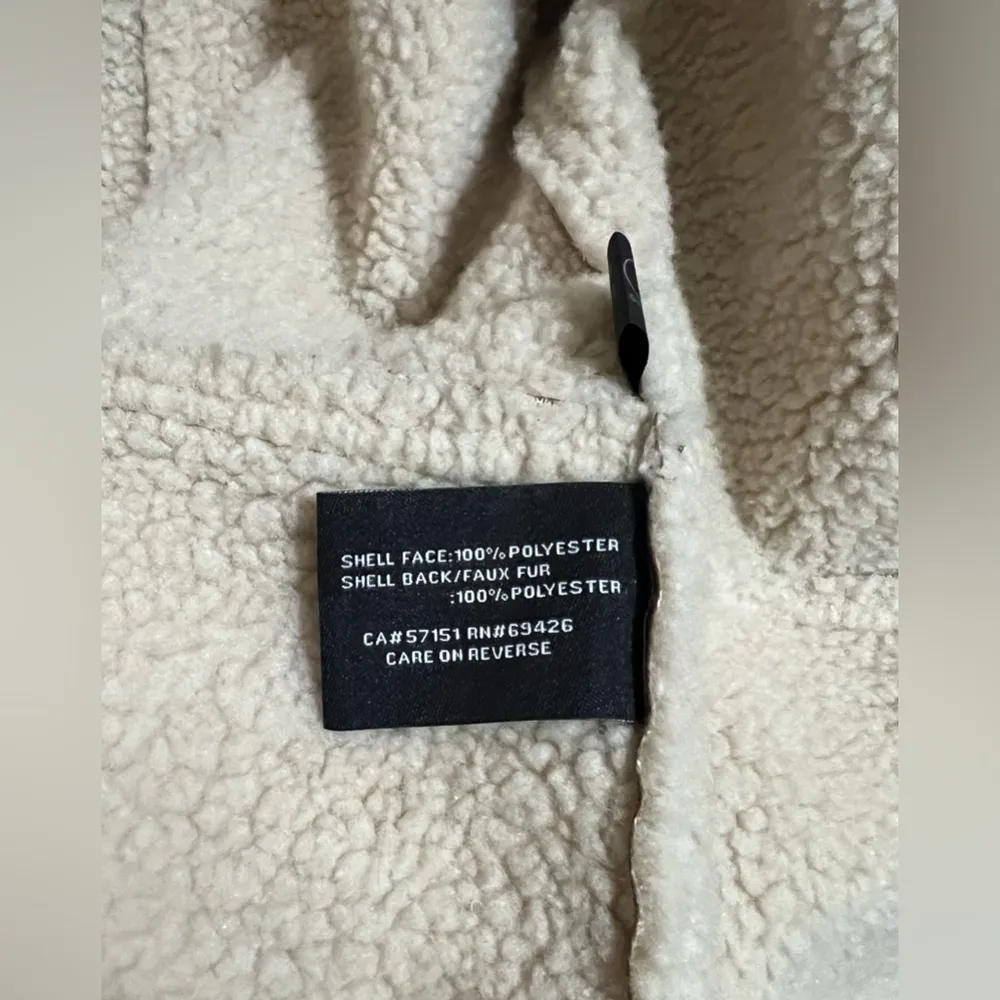 NWT Marc New York by  Jacket Faux Fur Brown Shearling sz XXL - Image 10