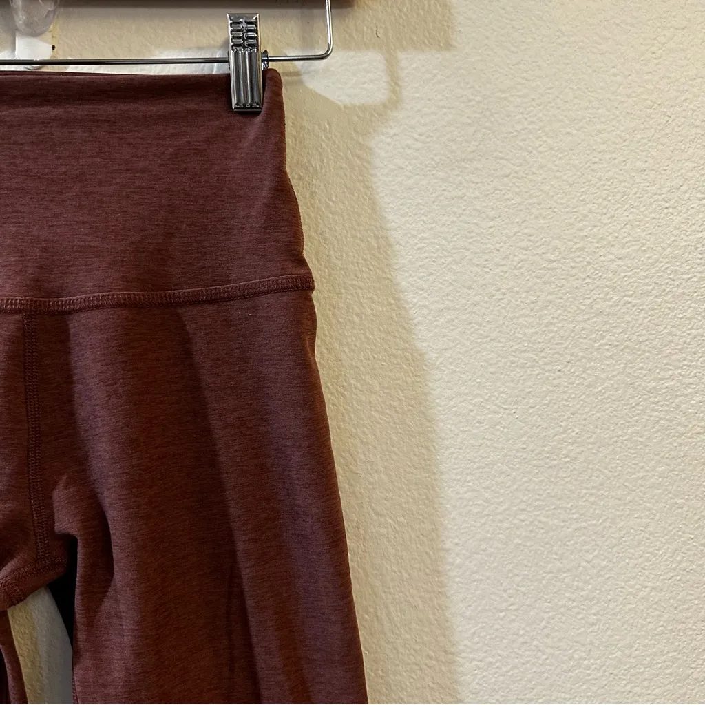 Beyond Yoga Spacedye Caught In The Midi High Waisted Leggings Size XS Brown - Image 3