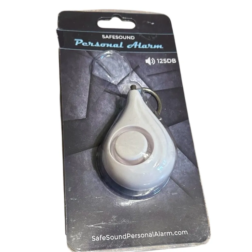 New Silicone Bead Wristlet Wallet Key Holder & New Personal Alarm Alert Black - Image 3