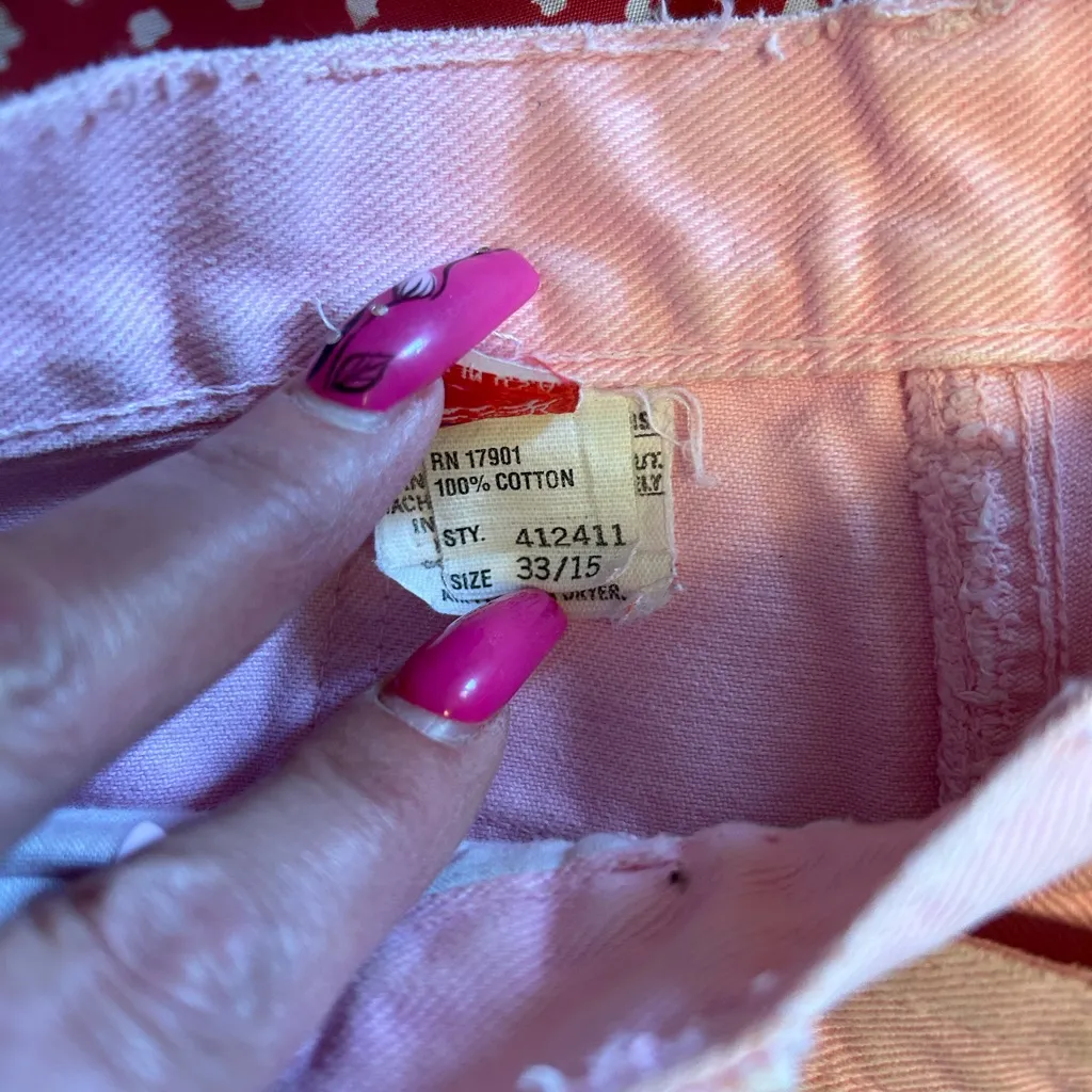 Vintage women’s pink Rocky Mountain jeans. Size 15. Used in good condition. - Image 9