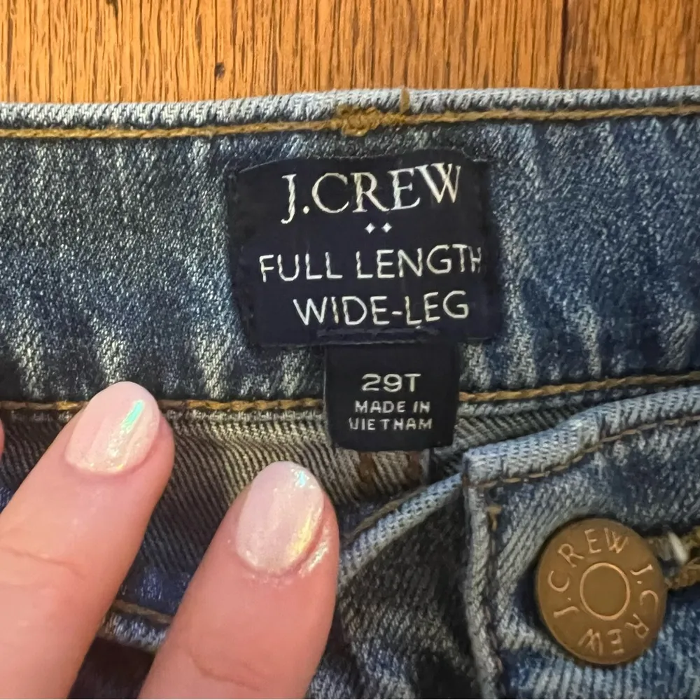 J Crew Full Length Wide Leg - Image 3