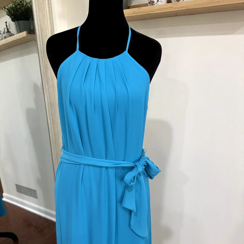 NWOT Antonio Melani Size Small Lucian Blue Sleeveless A-Line Dress Women's - Image 2