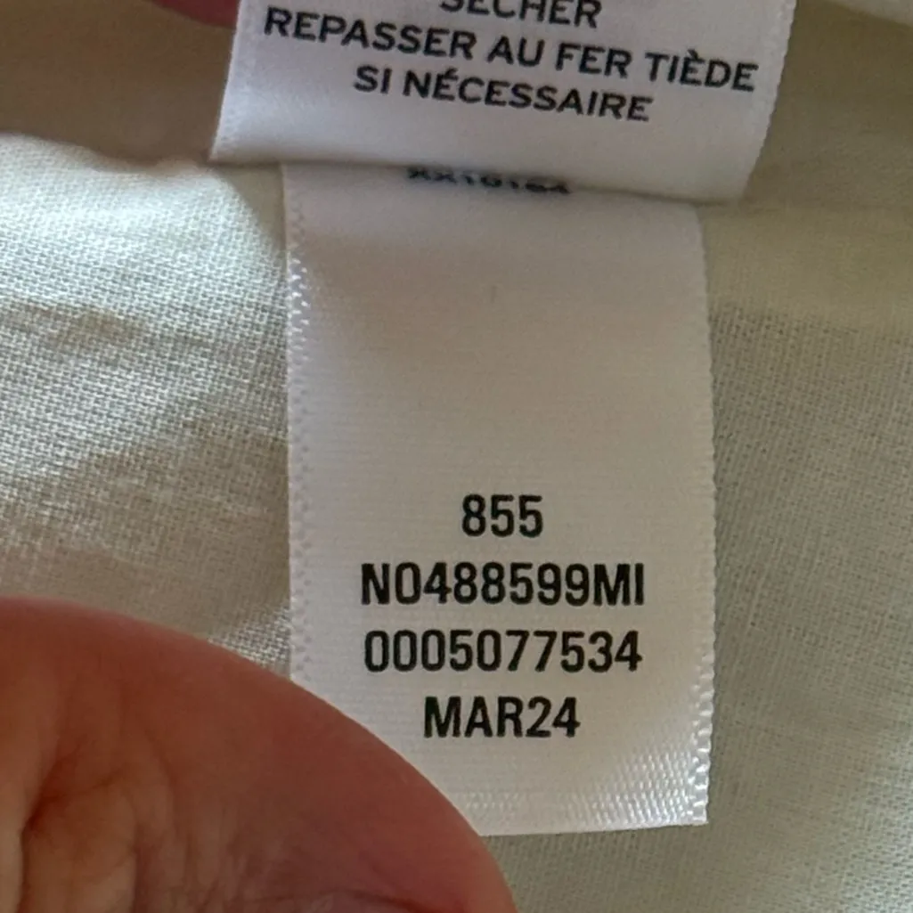 NORDSTROM Sleeveless Tiered Sundress In Ivory Dove- Yellow S Lotus Blur $149 - Image 3