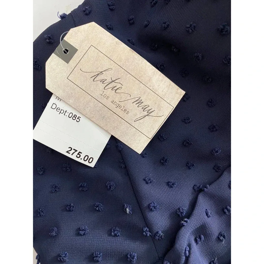 Katie May Show The F Up Navy Blue Midi‎ Dress - Image 12