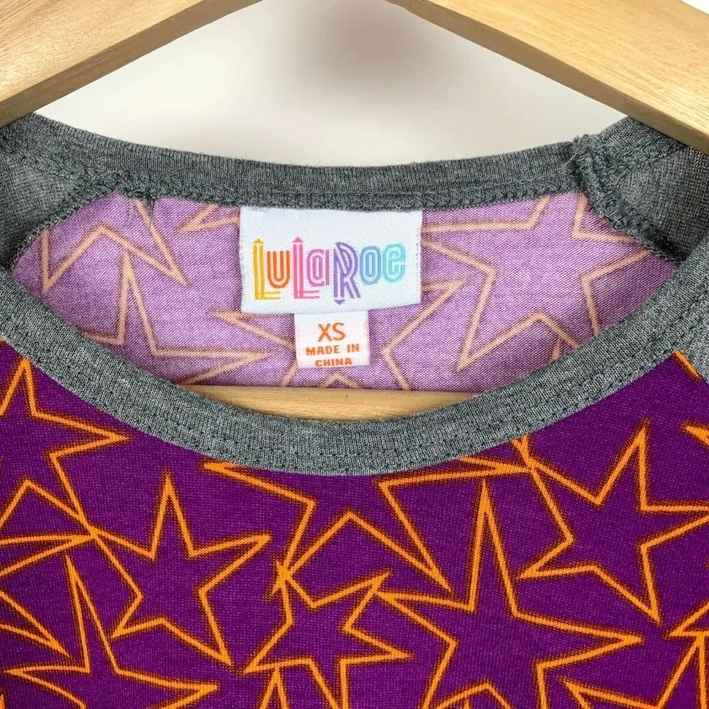 Lularoe Randy Top Shirt Star Pattern 3/4 Sleeve - Image 3