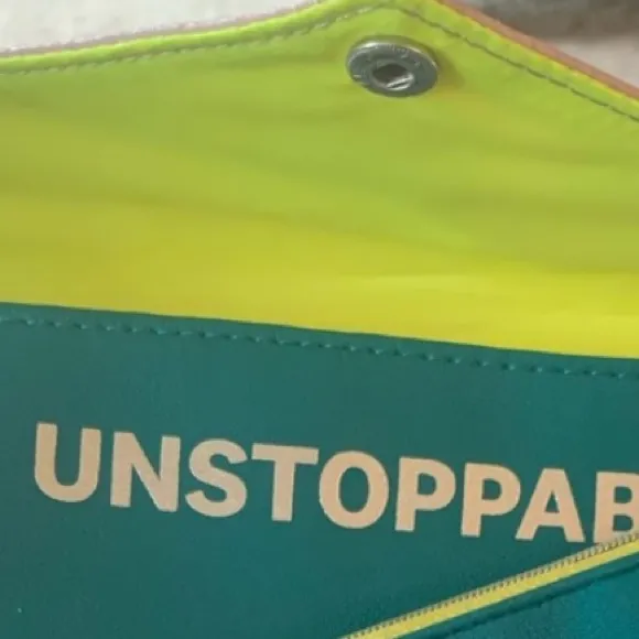 IPSY Teal Stylish Glam Cosmetic Bag Blue - Image 3