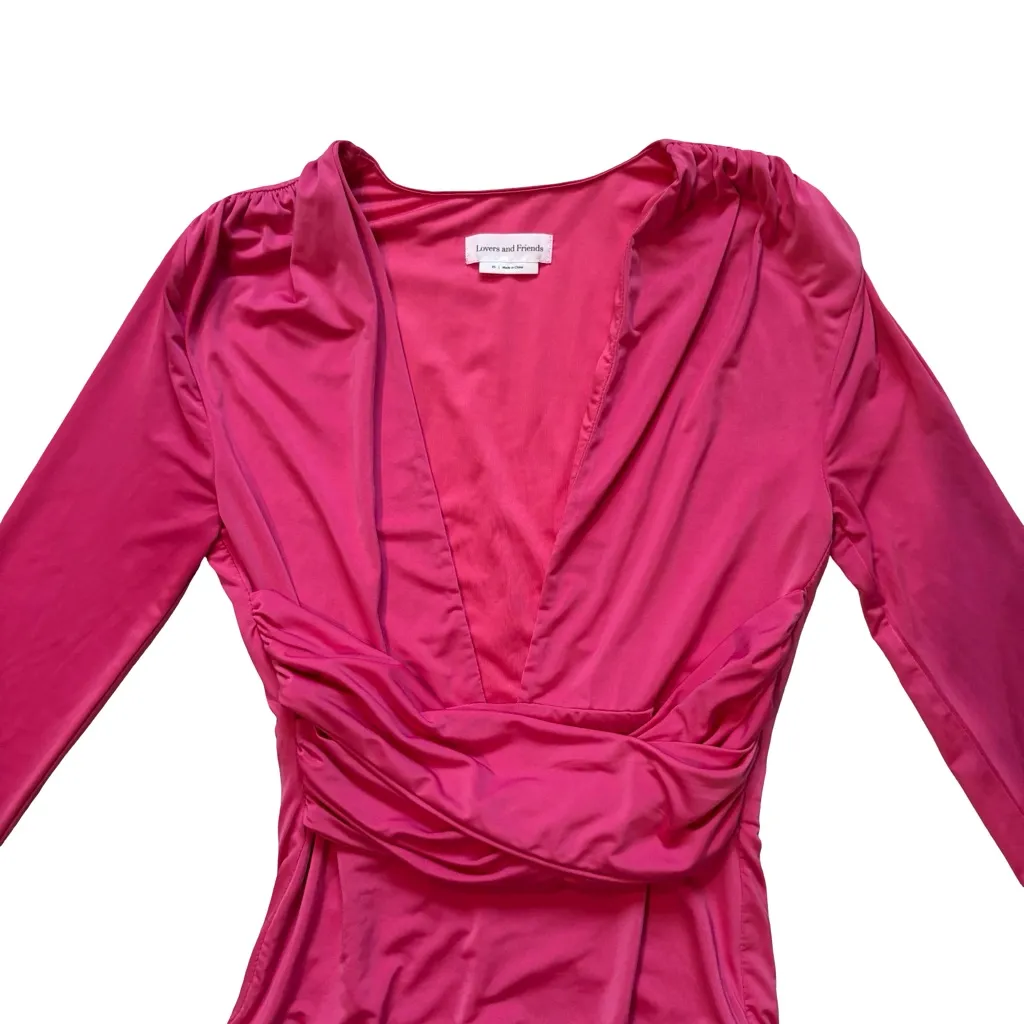 Lovers and Friends Anya Bodysuit - Hot Pink, Sz XS - Image 10