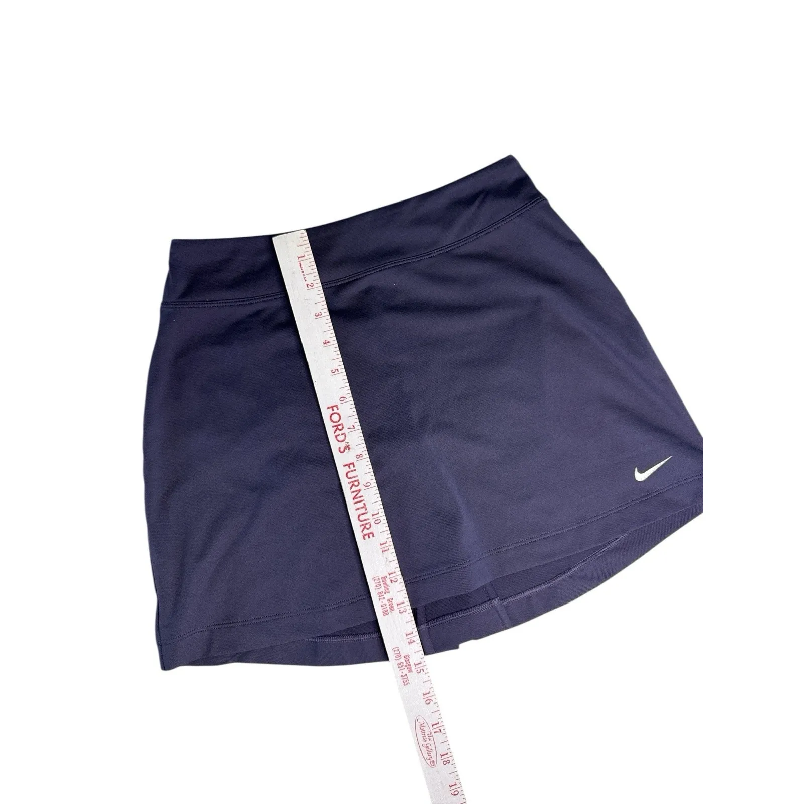 Nike Golf Skirt Women's XS Purple Dri-Fit Athletic Skirt Back Zipper Pocket - Image 4