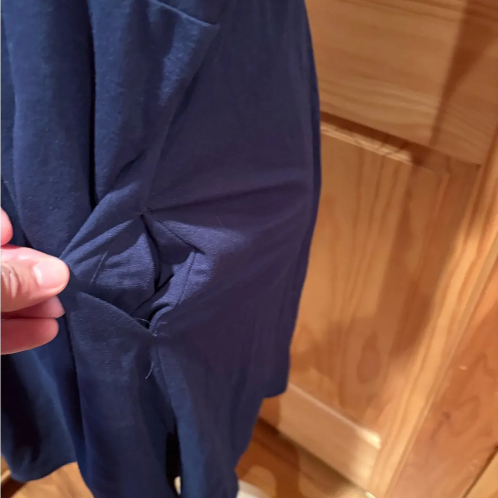 Dress Up Boutique Navy Blue Button-Down - Image 4