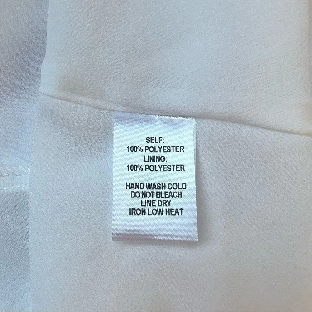 Lulus Satin Pink/Purple Splatter Skirt Size Large NWT - Image 7