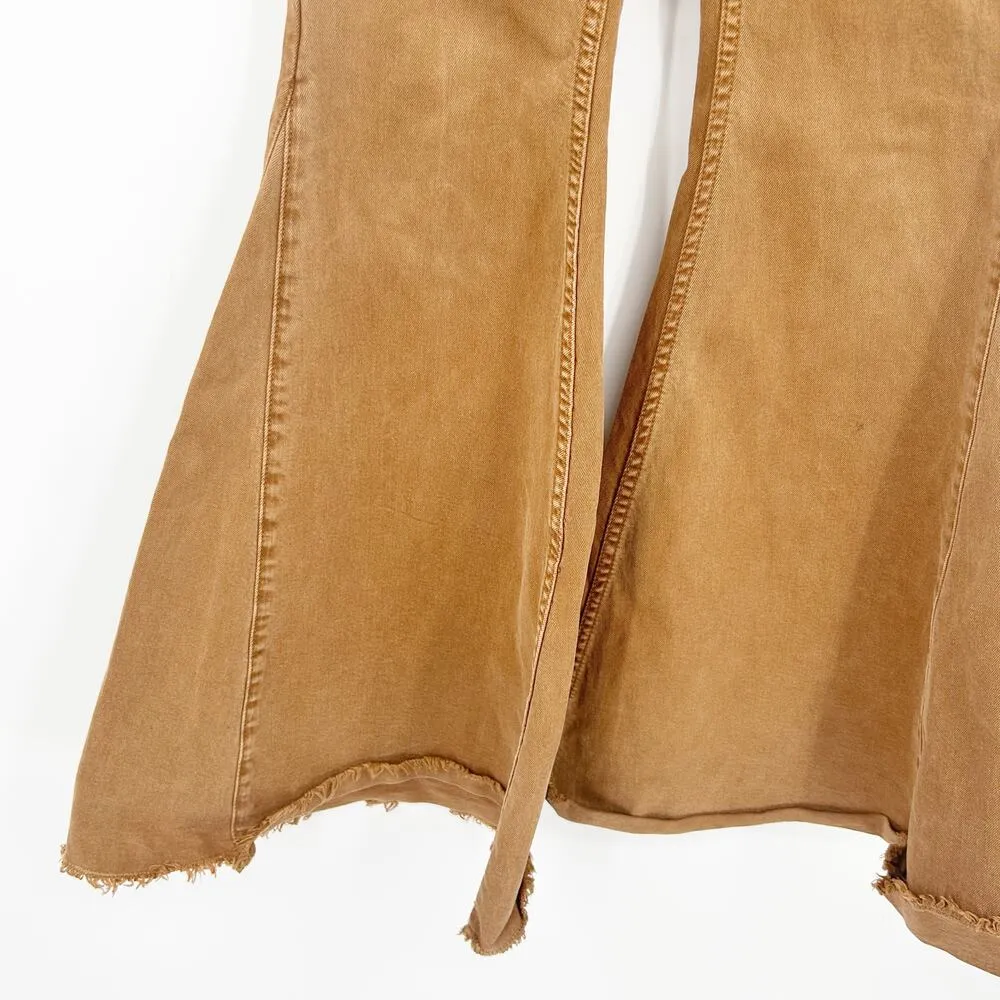 Shyanne Womens Western Retro Y2K High Rise Super Flare Bell Bottom Jeans Size 25 - Image 4