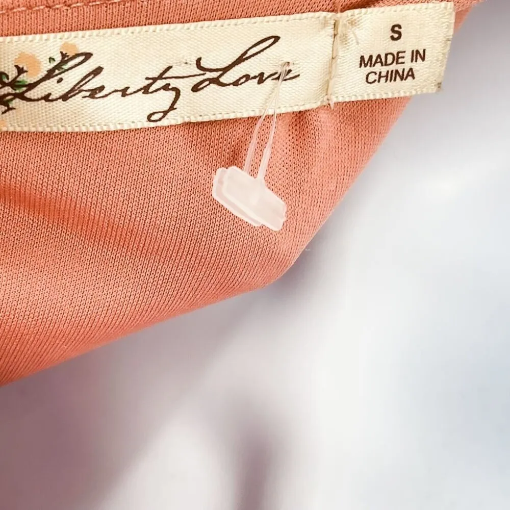 Liberty Love Sleeveless Lace High Low Chiffon Maxi Dress Pink Shabby Chic Small - Image 7