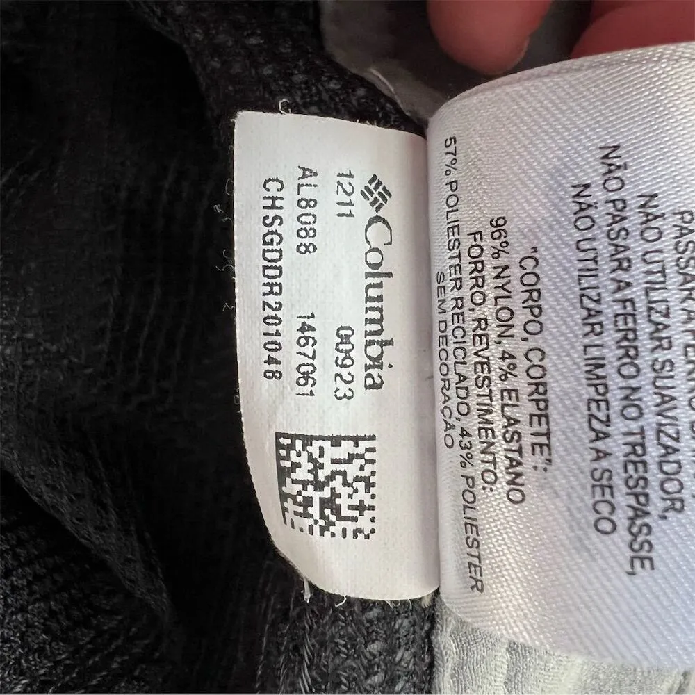 Columbia Women's Cargo Pants Gray Lightweight Water Resistant Casual siz… - Image 7