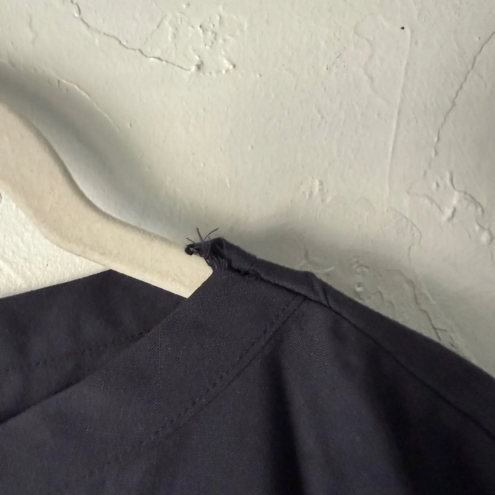 Vintage 60s Land ‘n Sea Black Embroidered Blouse Made in USA‎ Minimalist Top M Size M - Image 4