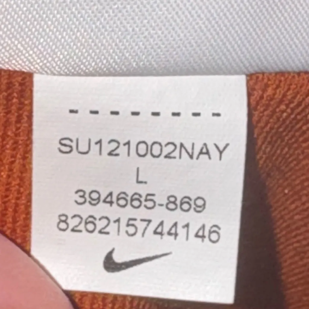 Nike Golf Dri-Fit Victory Pique Polo Shirt Women’s Large L Orange - Image 9