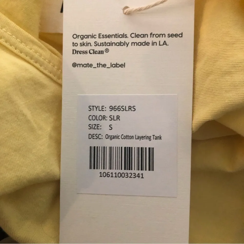 Nwt Organic Cotton Layering Tank - Image 7