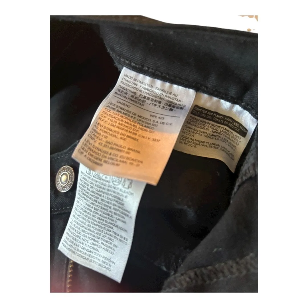 Levi Legging Black Size 15 32/32 - Image 4