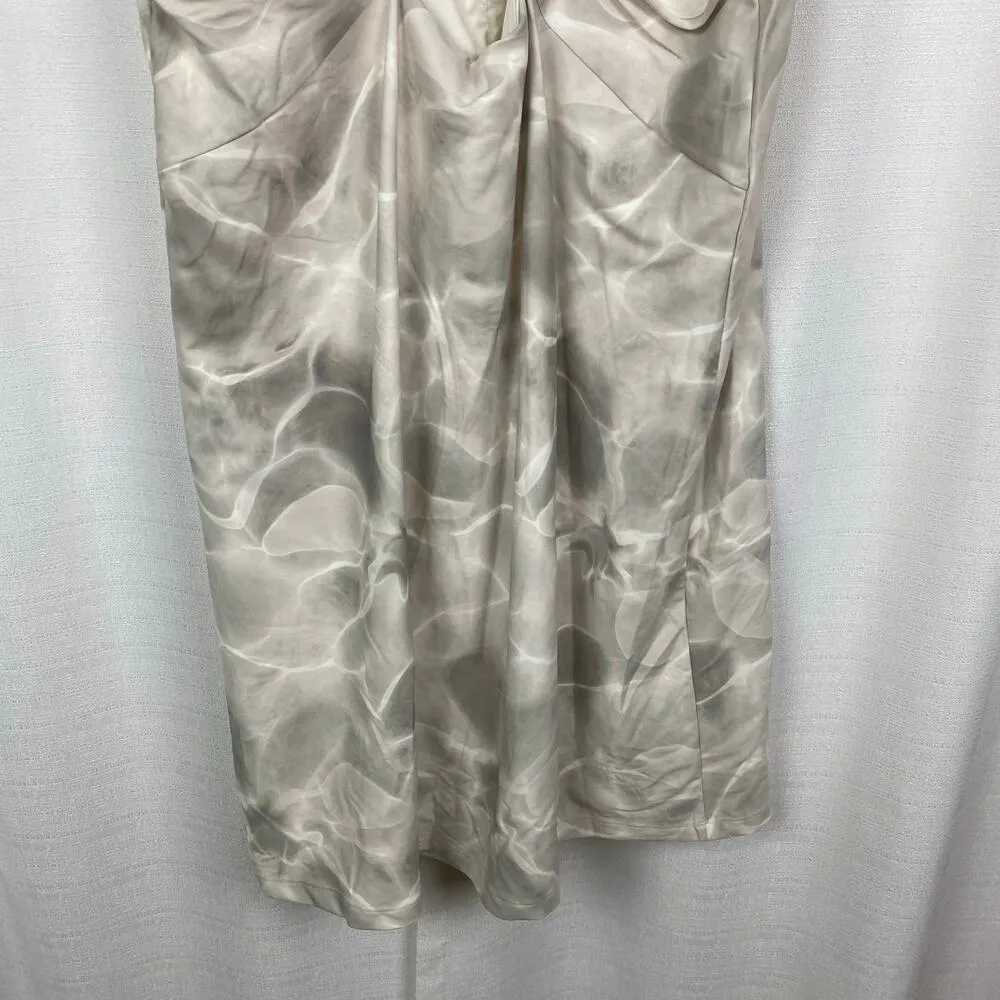 Calia Beige Aquatic Neutral Energize Tank Exercise Dress With Shorts Sz.XL NWT Tan - Image 11