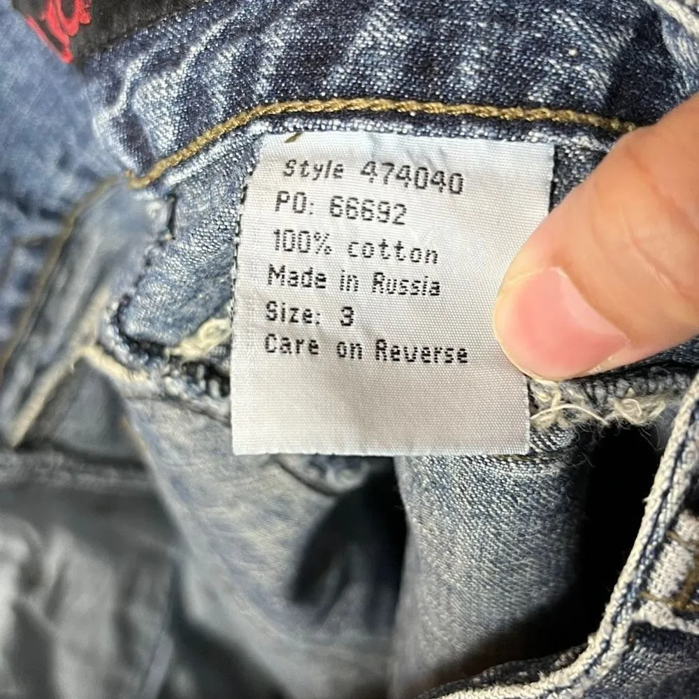  ‎Vintage Mudd Y2K Jean Skirt Size 3 - Image 9