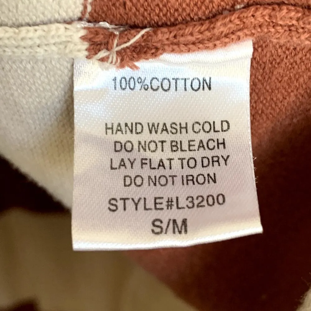 5/$25 By Together Striped Pullover in Brown/White - Image 4