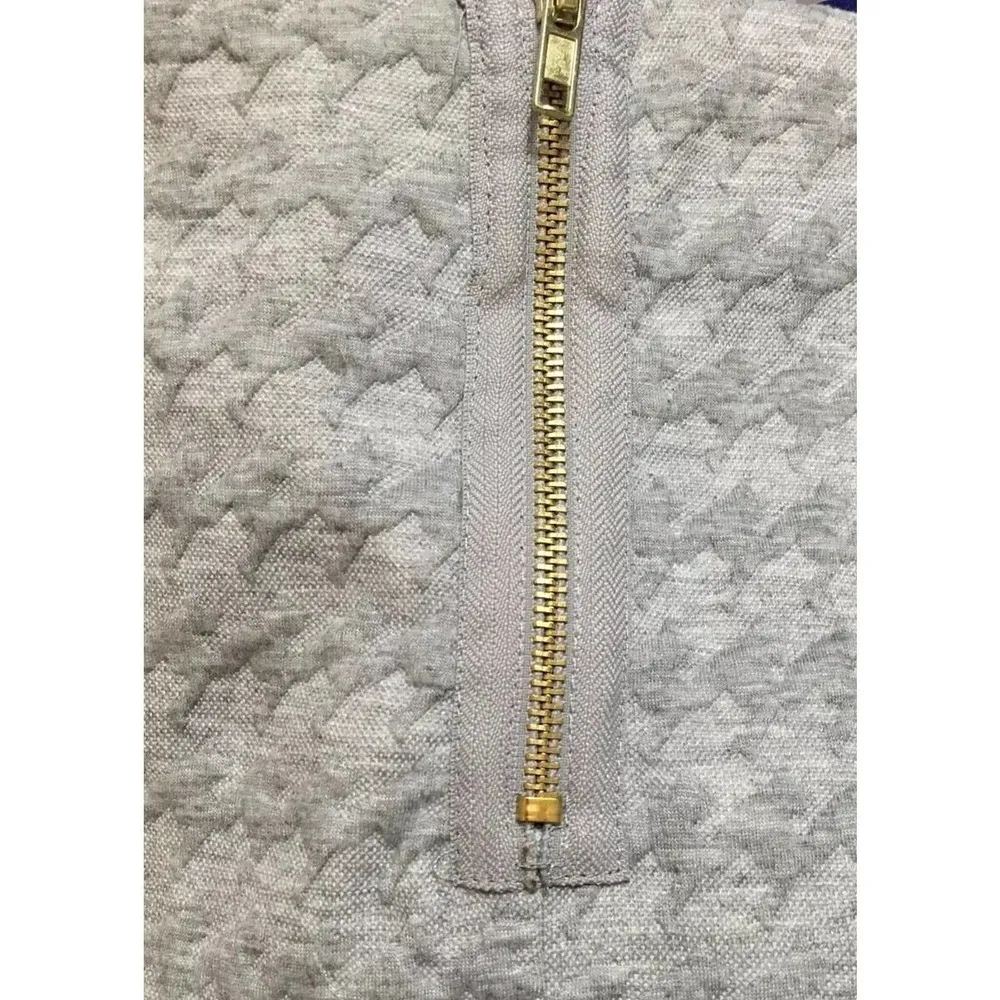 NEW Juniors Bongo Tabby Grey Heather Textured Zipper Back Knit Pencil Skirt Sz S - Image 2