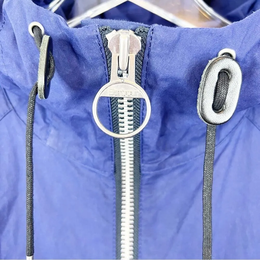 NWT Ally Capellino x Barbour Limited Edition Tip Casual Hooded Jacket 4 Blue - Image 6