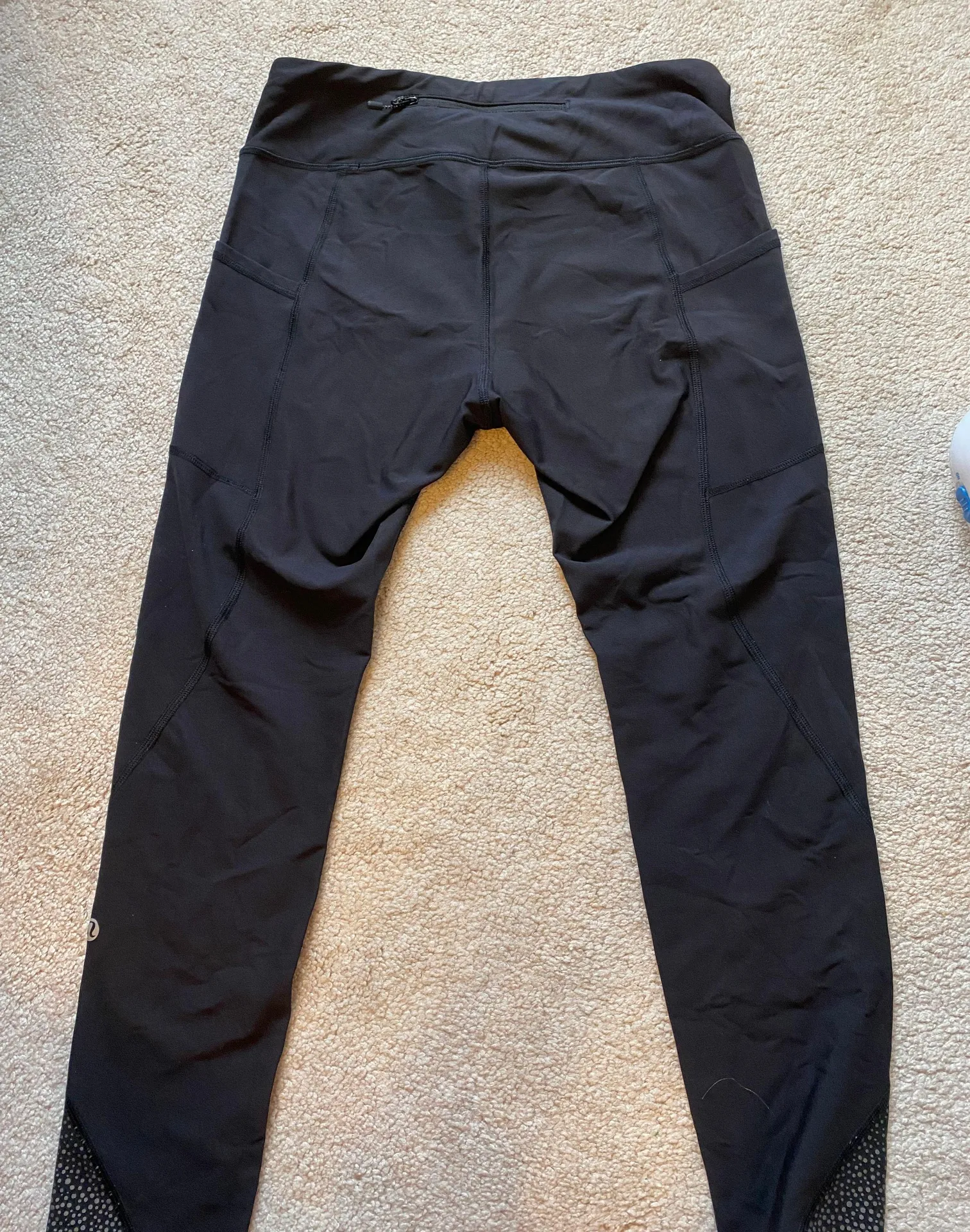 Lululemon Fast And Free 25” Size 8 Black - Image 4