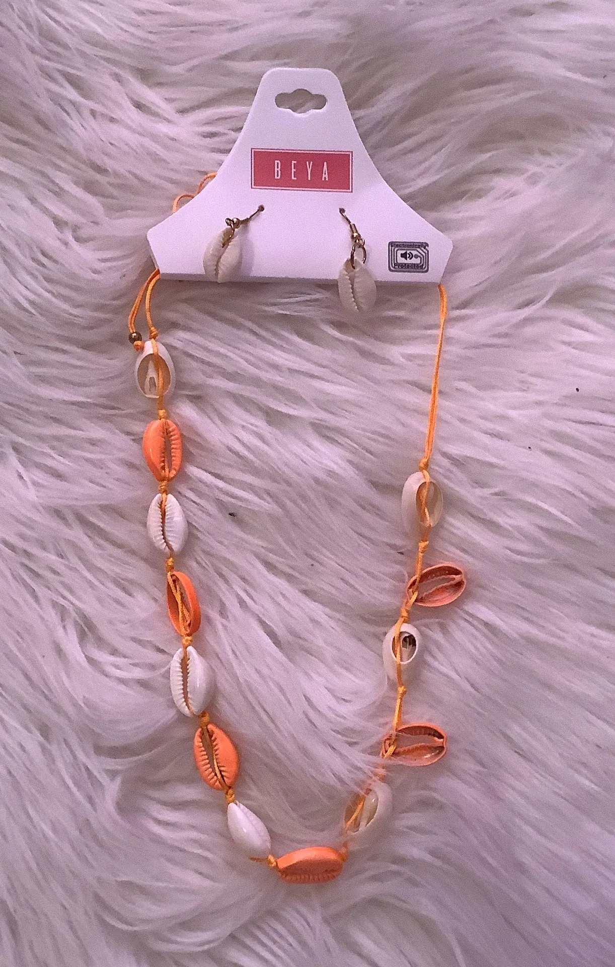 Orange Shell Necklace - Image 8