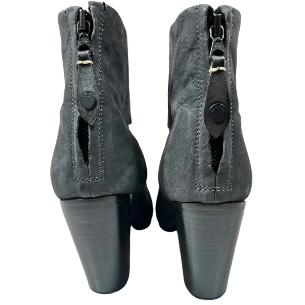 Rag & Bone‎ The Classic Newbury Boot Charcoal Suede 37.5/US 7.5 Gray - Image 6