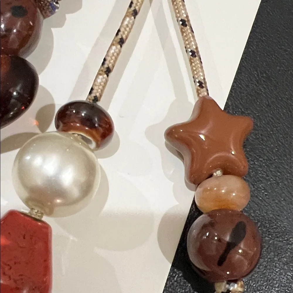 Macrae & Co | Whimsical Fall Bag Charm Brown - Image 6