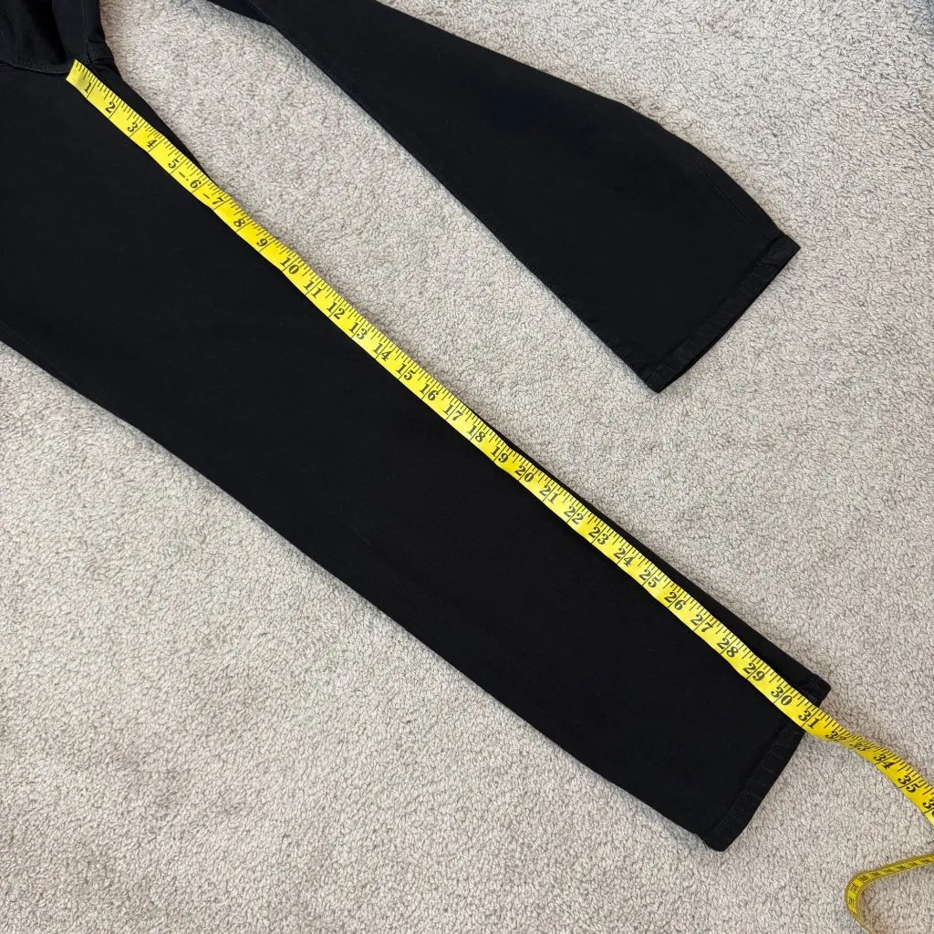 NWT‎ Current Elliot The Soulmate High Rise Slim Straight Jeans Size 25 Black - Image 9