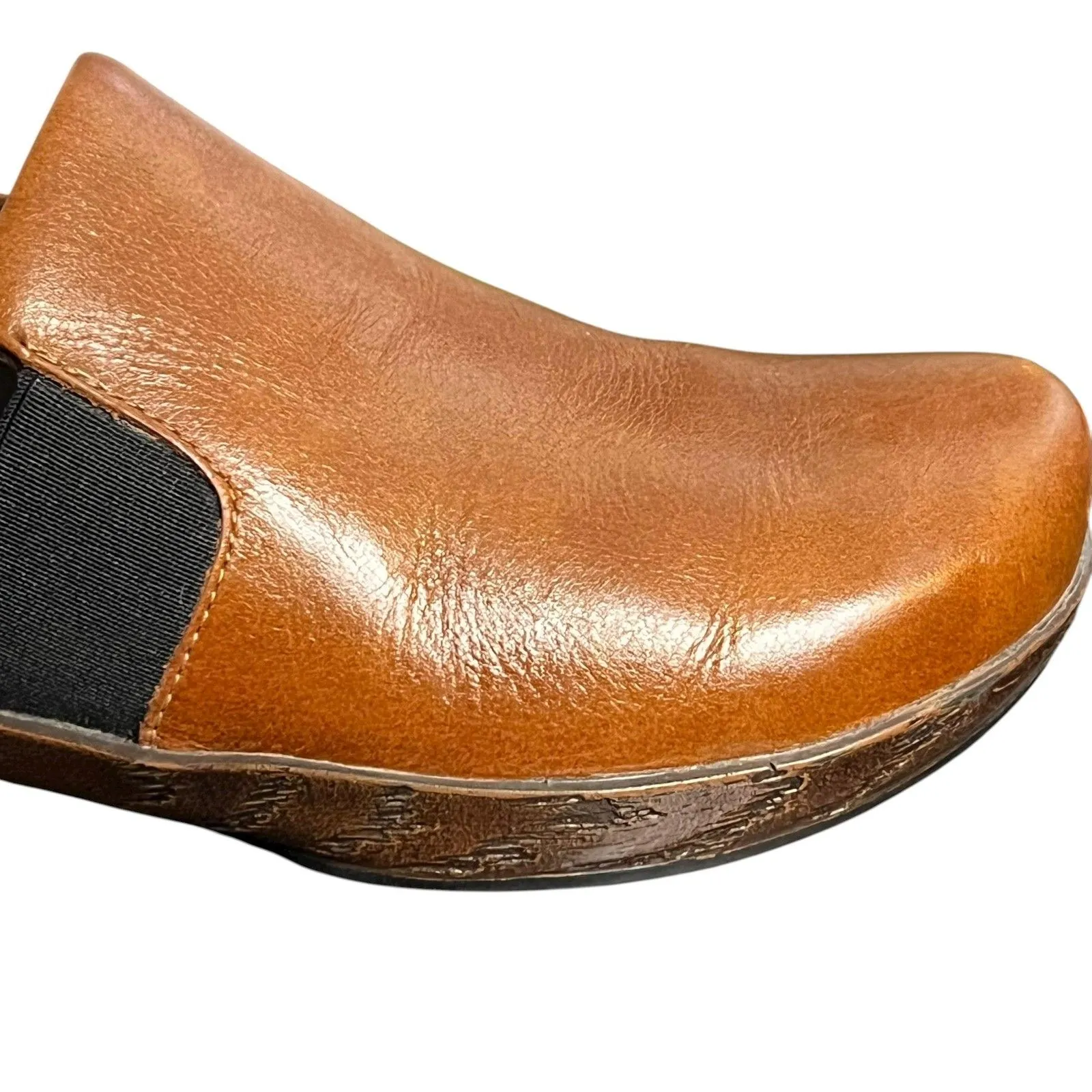 Klogs Footwear Shoes Womens Size 9.5 Brown Tucker Slip On Clogs Slip Resistant - Image 10