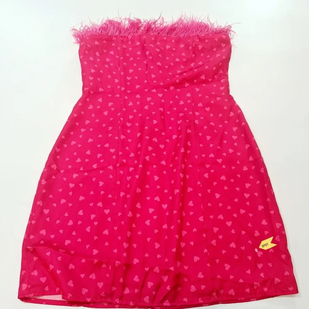 Lovers and Friends Maisey Mini Dress in Lover Heart Abstract Small - Image 11