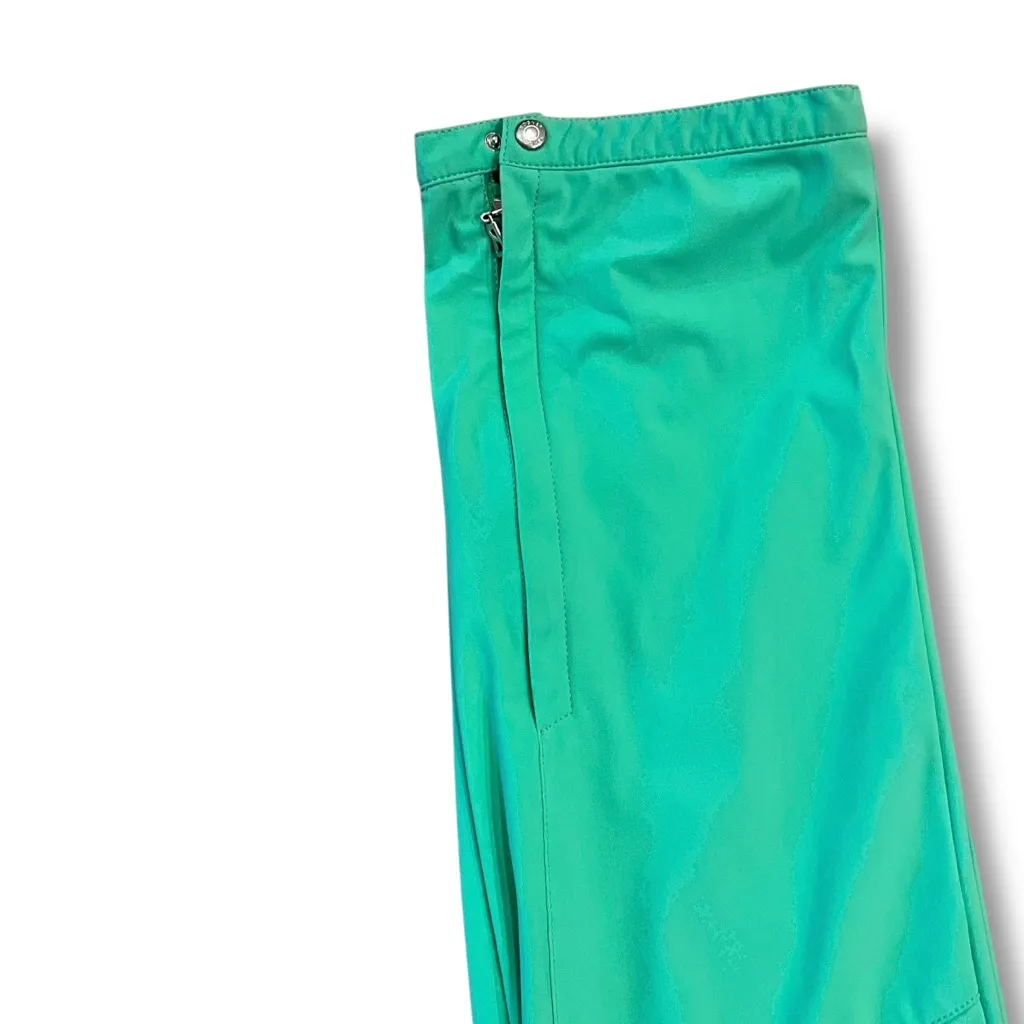 Bogner Women's Golf Pants RARE Green Size 8 Med Tech pant Zipper Leg Pockets EUC - Image 4