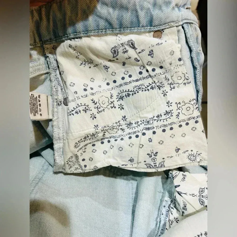 We the Free by Free People Going Rogue Patched Mini Skirt in Tidal Wave 29 - Image 8