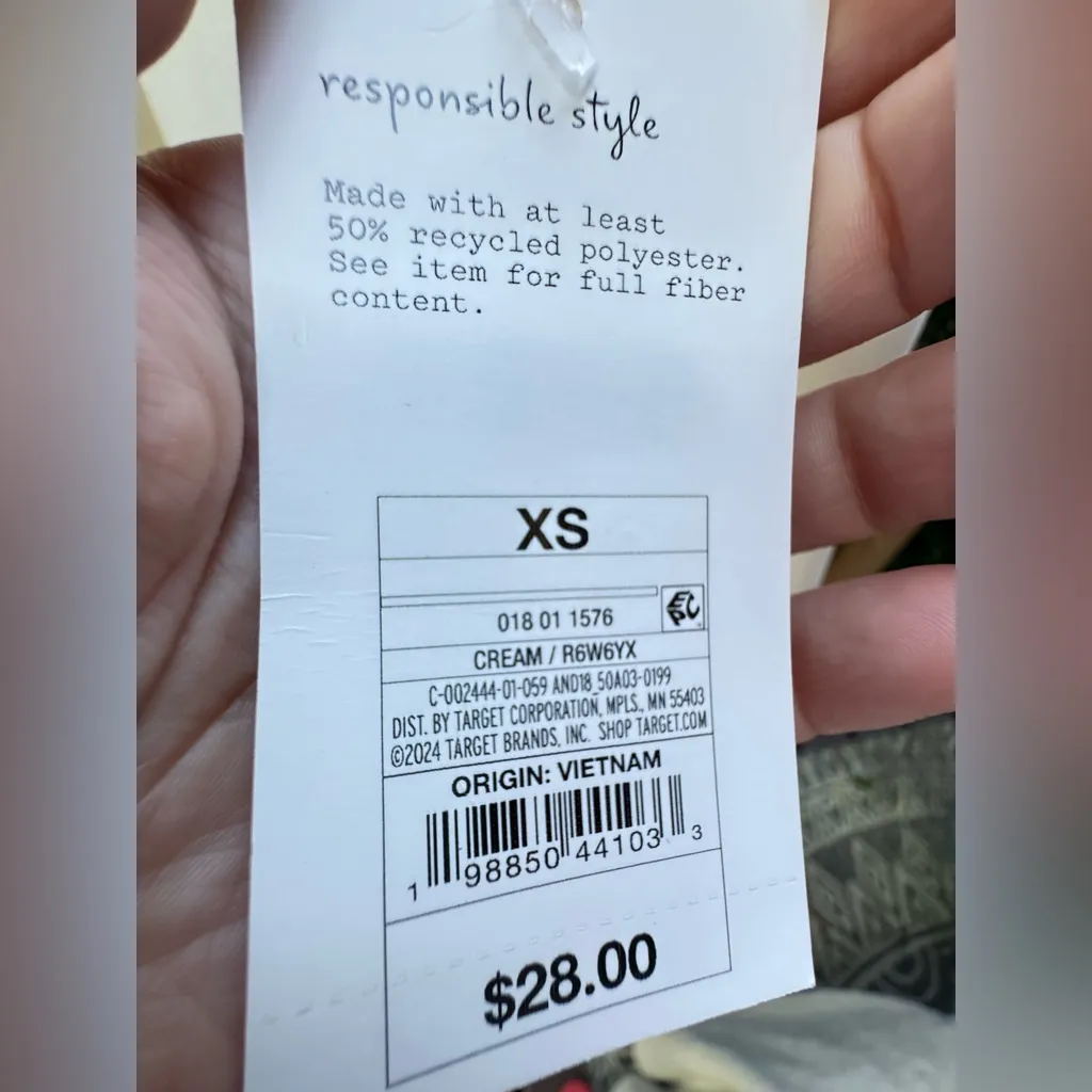 NWT a new day Cream Sleeveless Romper-size XS - Image 11