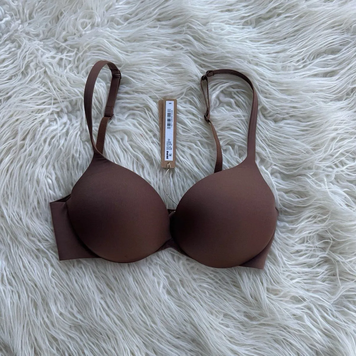 SKIMS  Ultimate Push up Plunge Bra Jasper Size 30D - Image 2