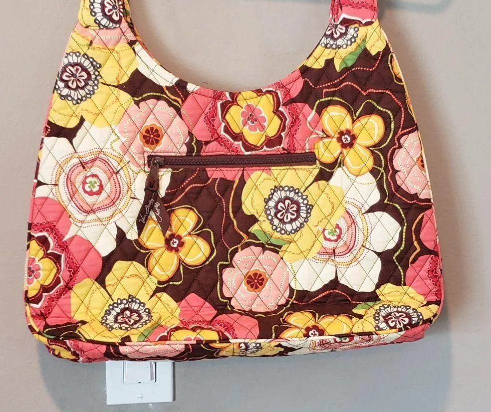 Vera Bradley Multicolor Floral Hobo Bag - Image 2