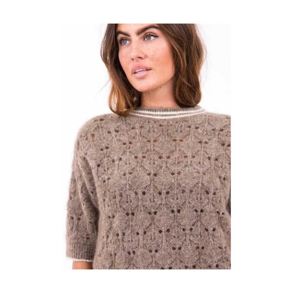 Brunello Cucinelli Mohair And Wool-blend Jumper In Beige - Image 4